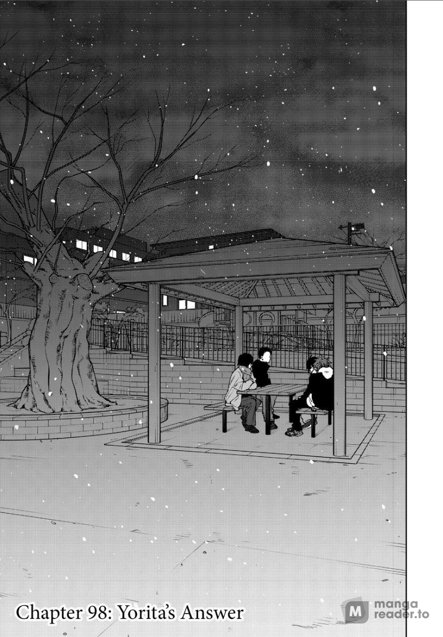 Kaoru Hana wa Rin to Saku, Chapter 98 image 01